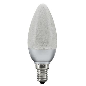 C35 E14 เทียนหลอด LED ใส
