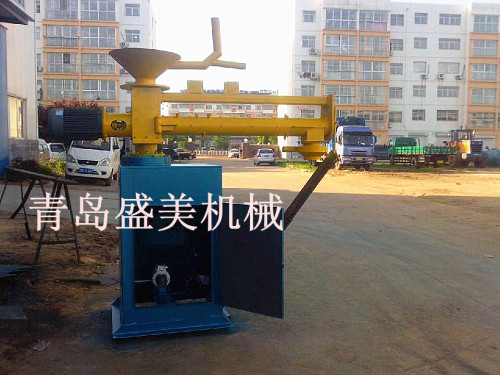 Continuous type single arm resin sand mixing machine