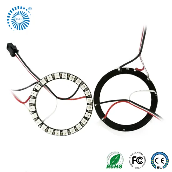 2017 Programmable WS2812 SK6812 5050 RGB LED pixel ring