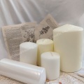 Eco-Friendly Pillar Candle Boxes Long Burning Colored