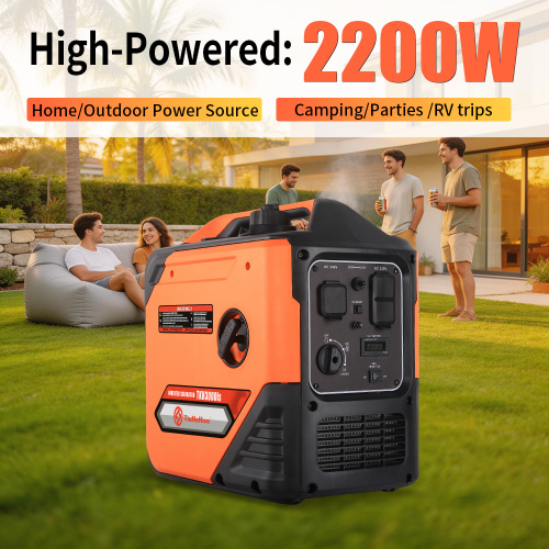 Generador inversor confiable de un solo cilindro de 2000 W para el hogar
