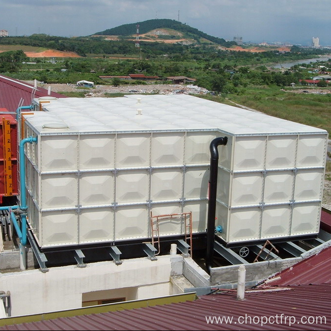 1000 cubic meter agriculture bolted connected frp water storage tank