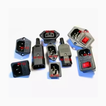 AC Fuse Seat Switch Power Charging Socket