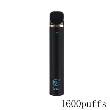 Shenzhen CE Certificated 5% Salt 1600Puffs Disposable Vape