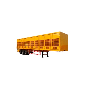 2020-2021 Second-hand 45T Dropside Board Stake Flatbed Truck Trailers for Sale