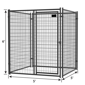 Heavy Duty Outdoor Dog Kennel with Cloth Roof