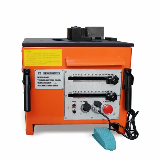 Portable Rebar Bender: Mini Desktop Hydraulic Wire Stripping and Bending Machine for Sale