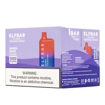 Elf Bar BC5000 Disposable Kit 5000 best flavors