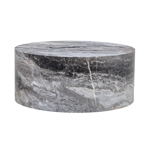 minimalist round coffee table