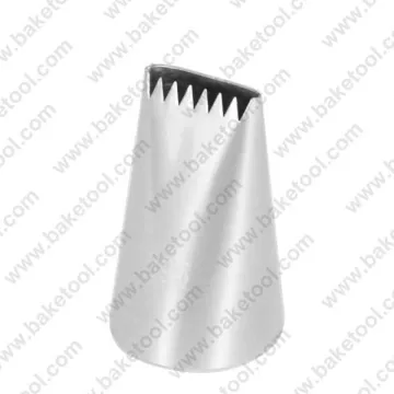 Stainless steel Pastry nozzles Basketweave tips Fondant Sugarcraft Tool