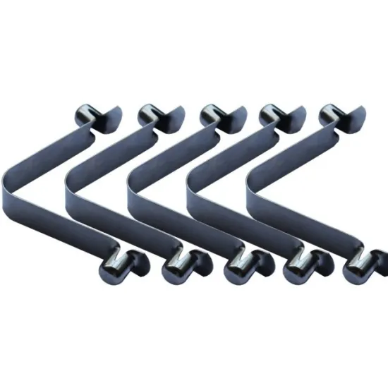 China supplier double button clip, push button clip, replacement button clip