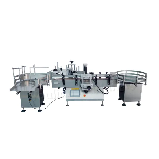 Automatic Double-Sided Bottle Labeling Machine for Beverages, Apparel, and More