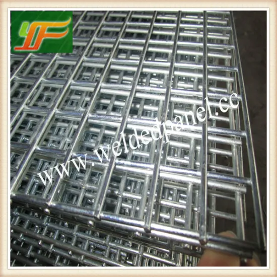 3x3 galvanized welded wire mesh panel