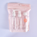 3Pcs 100ml Plastic Bottle Travel Set Kit