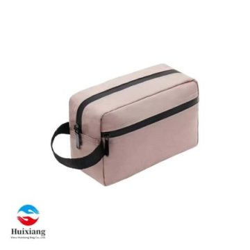 Petite trousse de toilette rose pour femme