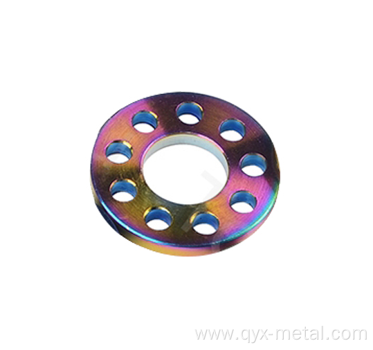 GR5 Titanium Alloy Colorful Flat Washer For Motorcycle