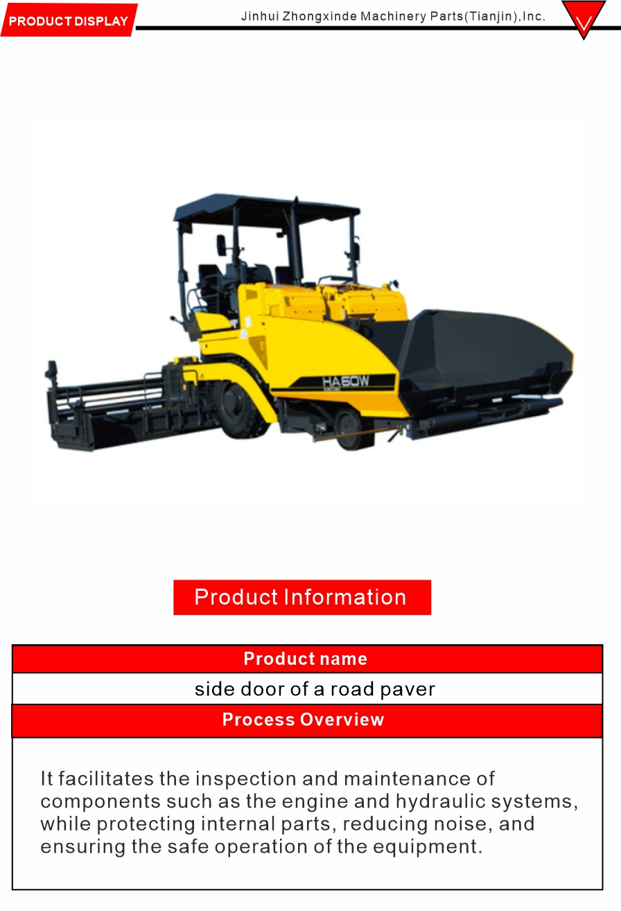 Paver side door replacement parts