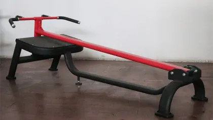 Color customized gym level T bar row machines