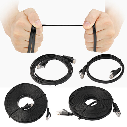 RJ45 CAT6 Speed Gigabit Flat Ethernet Network Cable