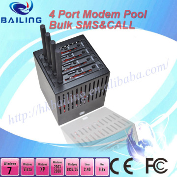 4 Ports GSM Wavecom Modem Pool
