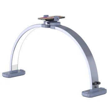 Adjustable LED Half Moon Nail Light for Manicure and Watch Repair