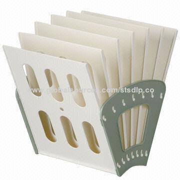Magazine Rack, Made of PS Material, Sized 310*330*235mm
