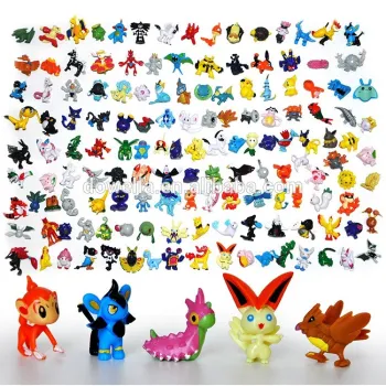 Hot sale pokemon go pokeball toys mixed toys 144pcs with cheap price and good quanlity