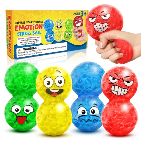 Customizable Logo Stress Relief Fidget Therapy Balls: High-Quality Direct Selling Products