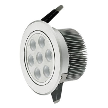 21w Silver Sand Led Downlight With 860lm Luminous Led Down Lamp For Project Lighting