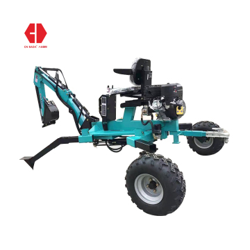 Multi Functional Towable Backhoe Excavator Machine