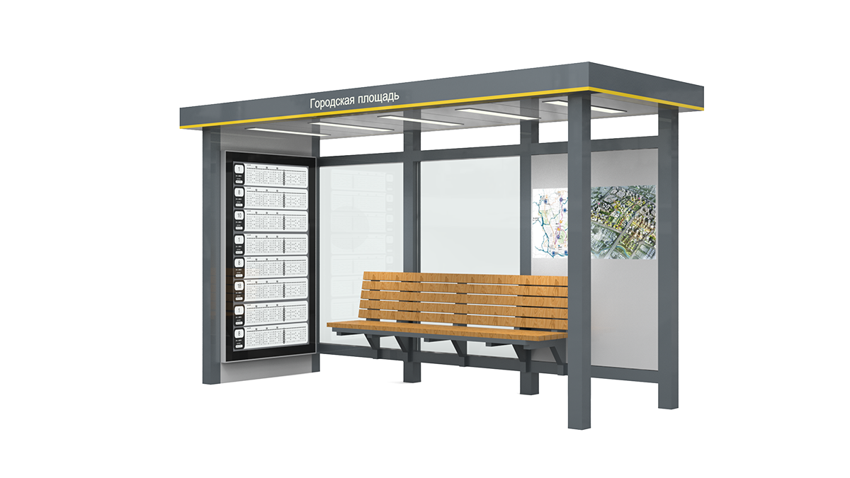 Intelligent Bus Stop Shelter