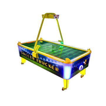 Luxury Egyptian-Themed Indoor Amusement Arcade: Coin-Operated Classic Folding Air Hockey Table and Redemption Game Machines