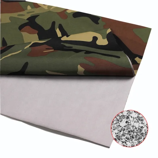 100% Polyamide 70D*160D Camouflage PTFE Fabric - Functional Woven Fabric