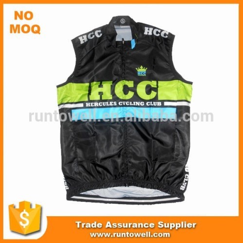 wholesale custom waterproof and wind stopper cycling vest