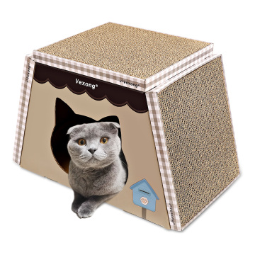 Cat House and Scratcher
