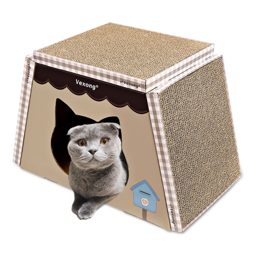 Cat House and Scratcher