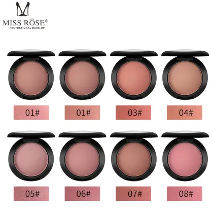 Waterproof Long-Lasting High Pigment Blush Palette & Cream Blush for Private Label Cosmetics