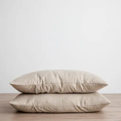 100% dyeing Linen pillowcase