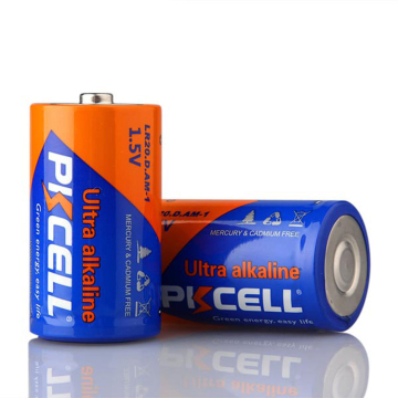 Long-Lasting LR20 1.5V Alkaline Battery - Direct from Factory