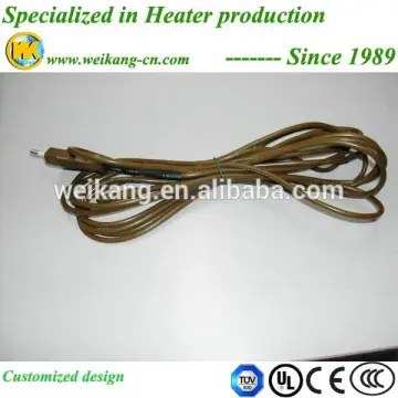 Defrosting heating cable with CE