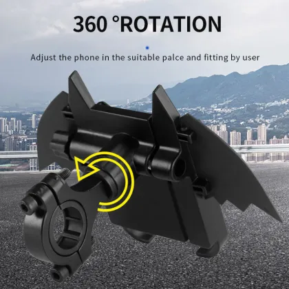 TIEQI Aluminium Alloy Mobile Phone Holder for Bike and Motorcycle