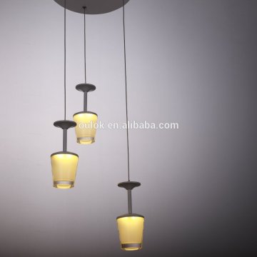 LED pendant light with wine cup pendant led lights