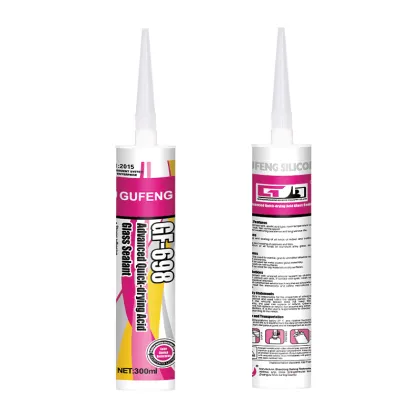 Environmentally friendly silicone acetate glass glue