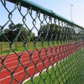 Powder coated chain link fence for school playground