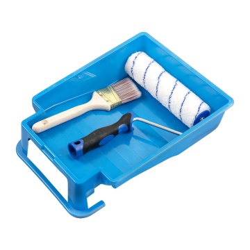 2023 Unique Custom Roller Brush Kit - Painting Tools with 9" Paint Tray for Walls