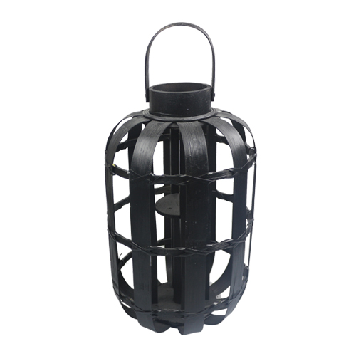 Bamboo lantern middle black