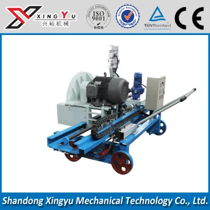 Electric cutting machine for cutting concrete