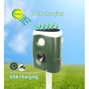 360 degree solar powered ultrasonic Animal Repeller