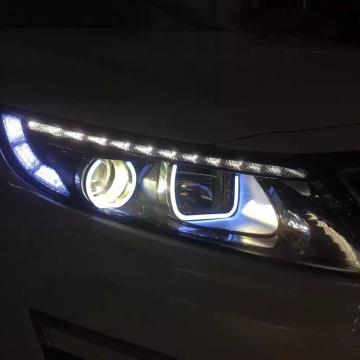 2015-2017 Kia Optima K5 LED Angel Eyes Lampe de tête - Version faite à la main