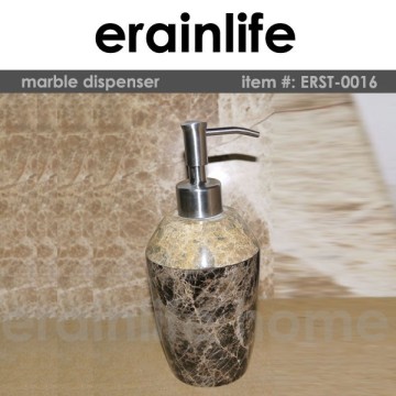 marble bathroom accessories liquid soap dispenser